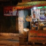 Hanoi streets by night