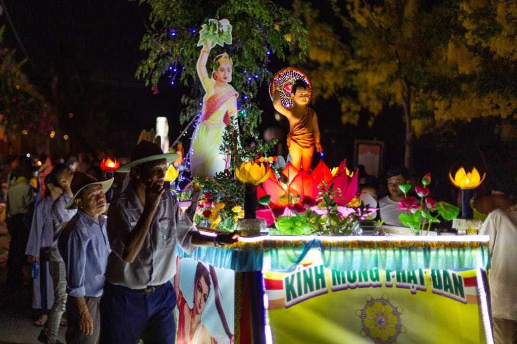 Buddhist parades for Vesak Day