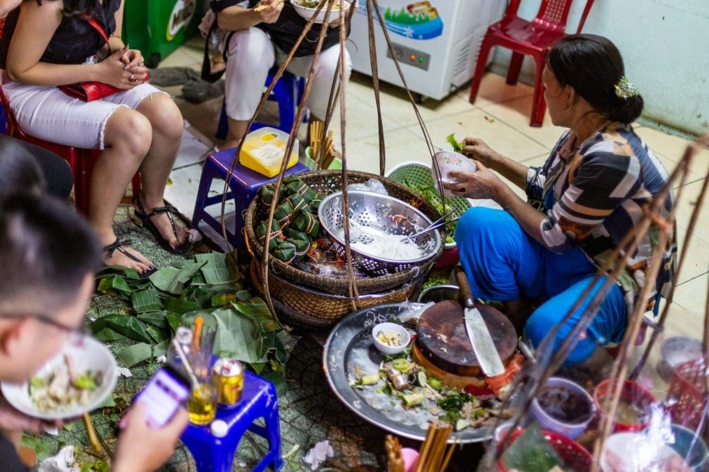 Street food in Hue