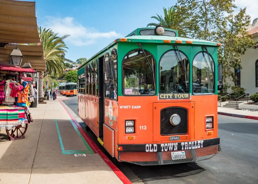 Old Town Trolley Bus