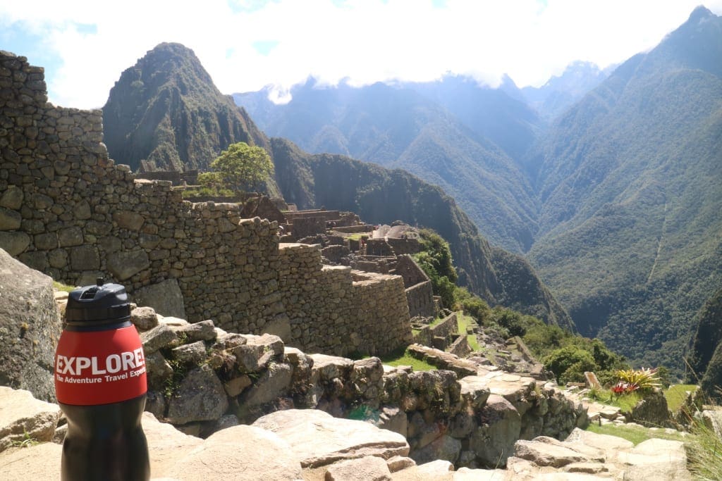 Water to Go Bottle at Machu Picchu