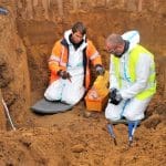 CWGC Exhumation Officers Paul Bird and Steve Arnold (2)