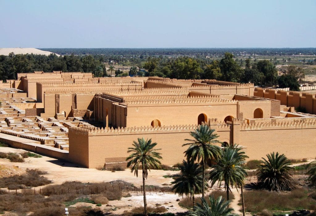 Ancient city of Babylon, Iraq