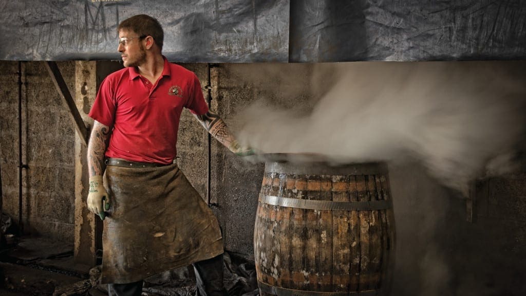 Speyside whisky tour Hard work at the Speyside Cooperage