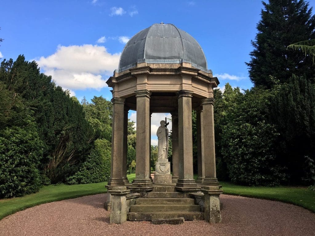 The temple in the pleasure gardens