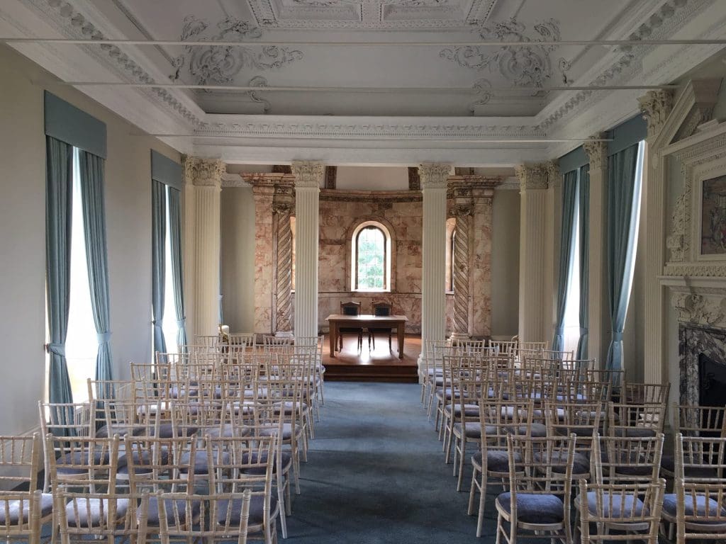 Hawkstone Hall is promoting itself as a wedding location