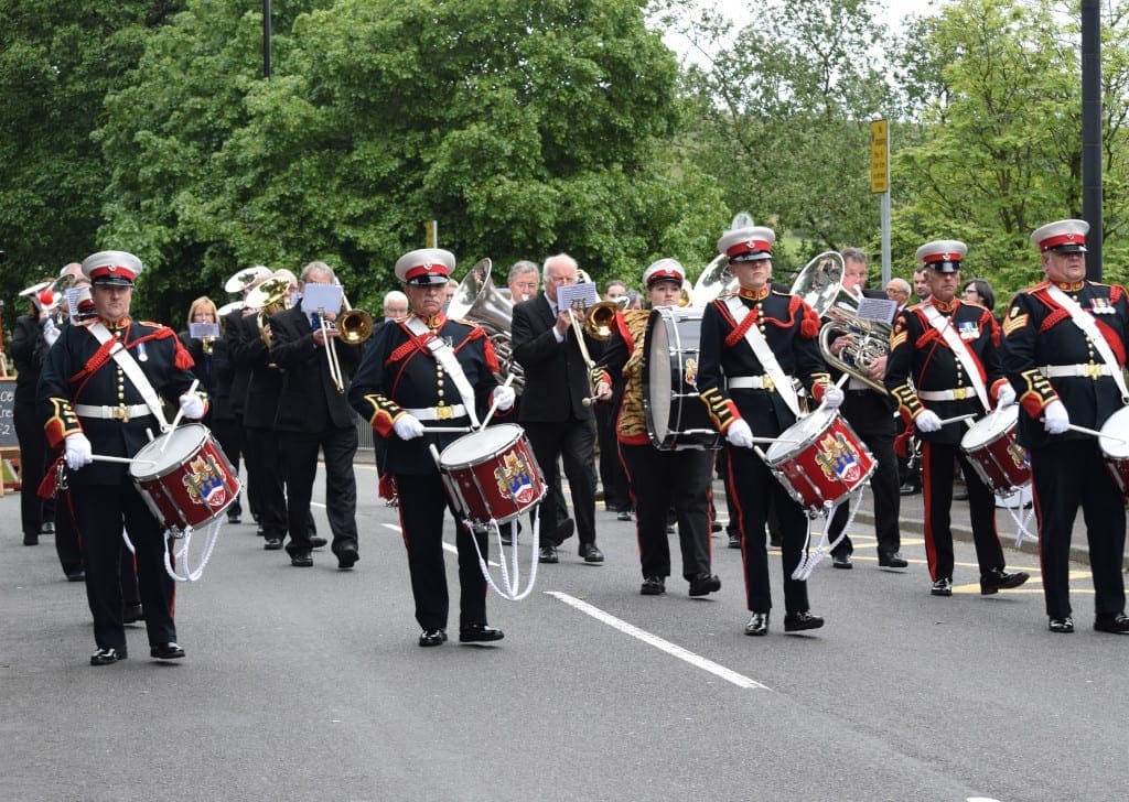 Smart ... Barnton Silver Band yorkshire brass band