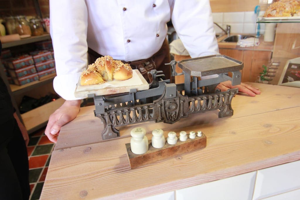 Making a St Martin's Croissant is an exact process