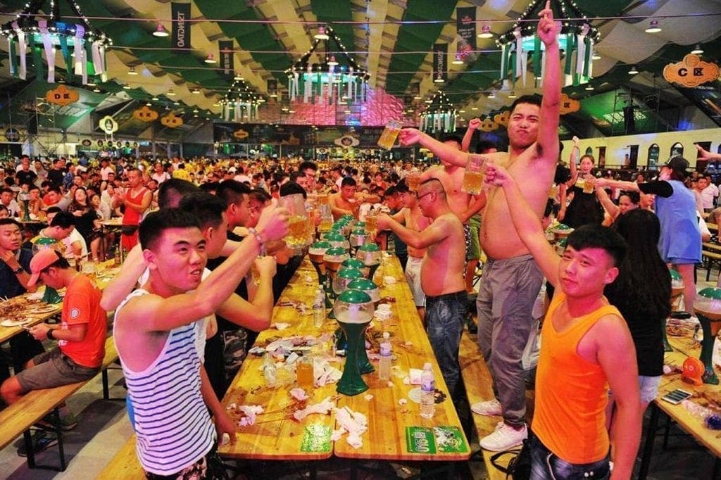 Qingdao international beer festival, China