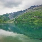 Engstlensee lake early in the morning