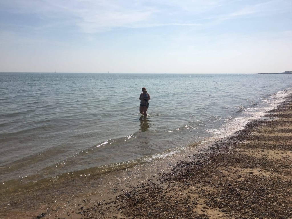 Essex coast beach