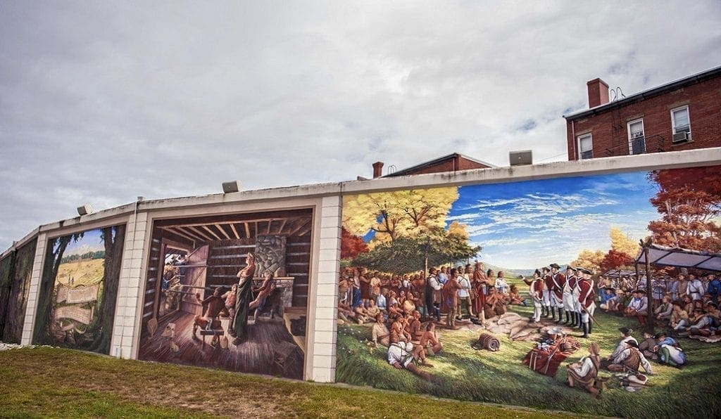 Point Pleasant river murals