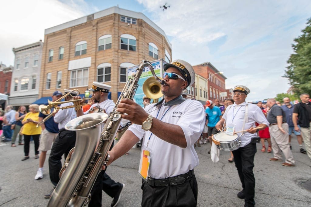 National Folk Festival in Salisbury MD- Tremé Brass Band