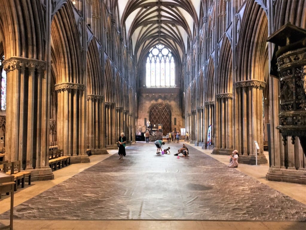 Interior of Lichfield Cathedral