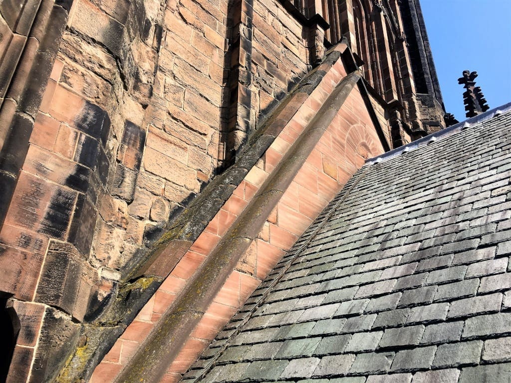 Lichfield Cathedral roof