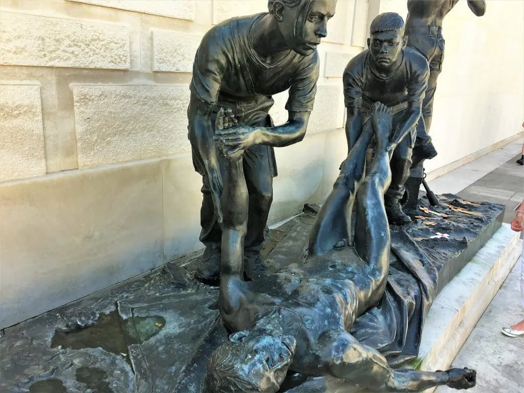 Bronze statue by Ian Rank-Broadley, National Memorial Arboretum
