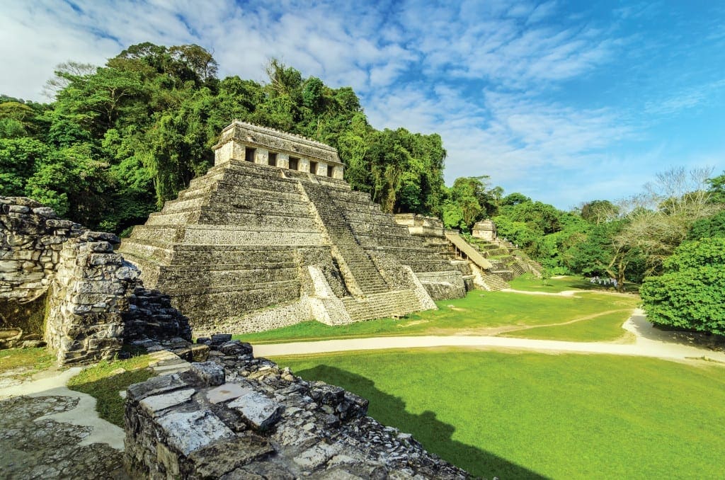 Ancient Mayan temples, Palenque