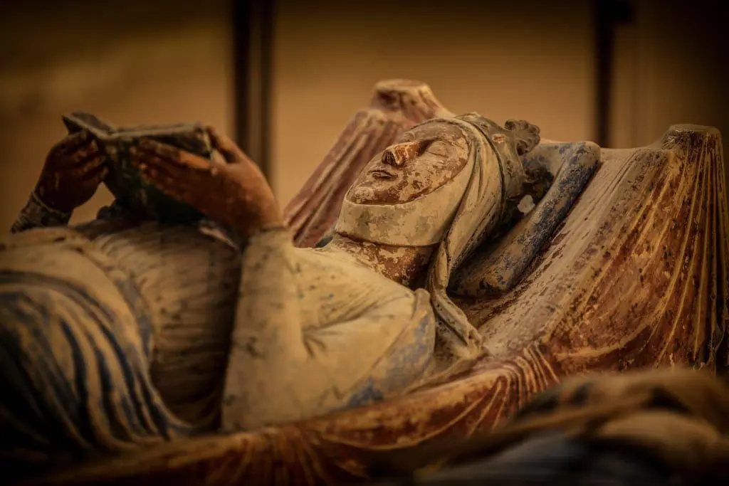 The effigy of Eleanor of Aquitaine, Fontevraud Abbey