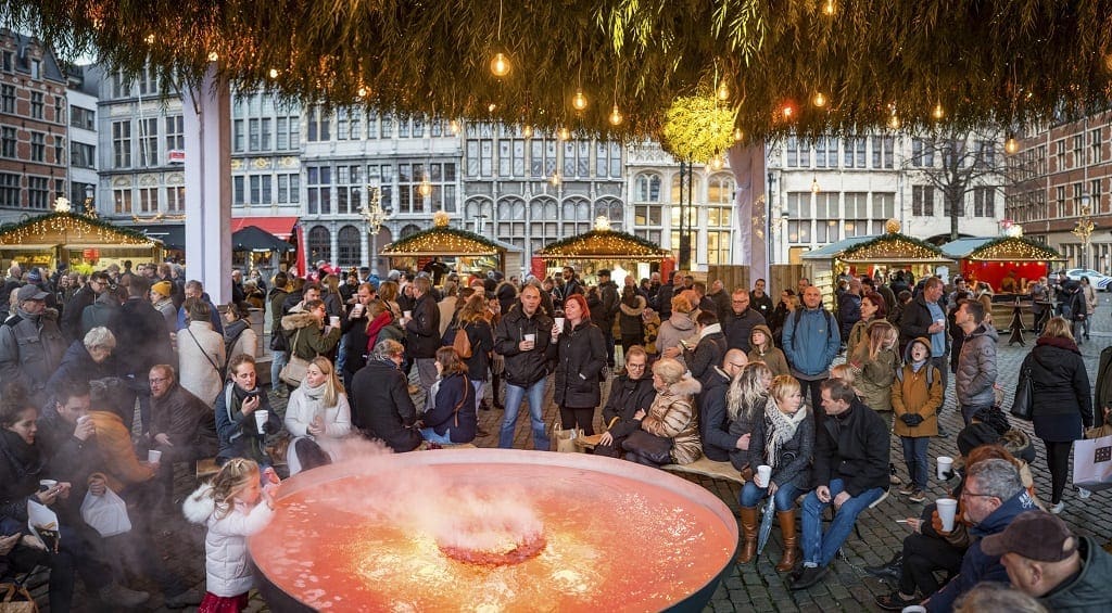 Antwerp Christmas Market 2023, Belgium Travel Begins at 40