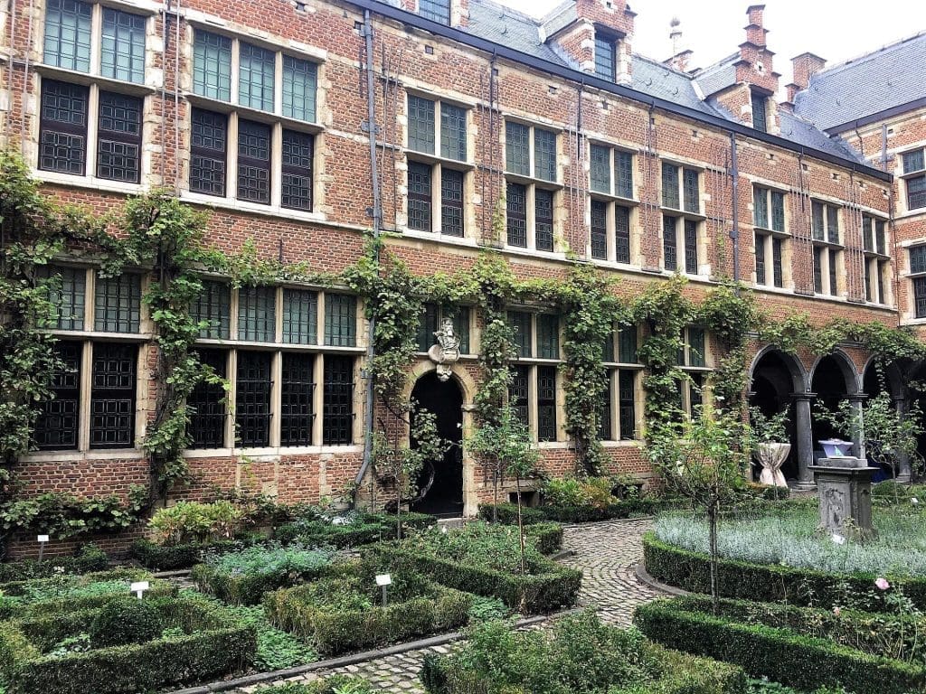 Courtyard of the Plantin Moretus Museum