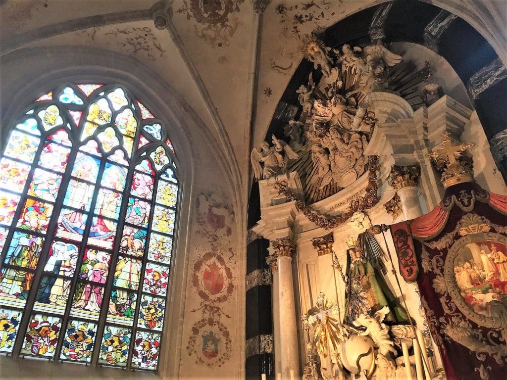 Interior of Antwerp Cathedral