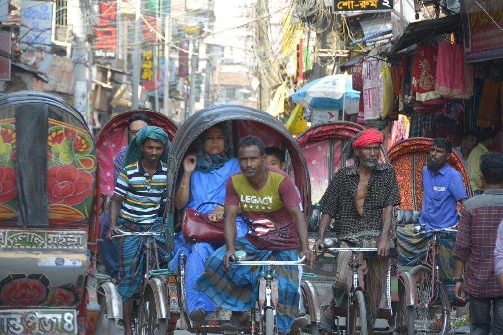 Rickshaw art in Bangladesh