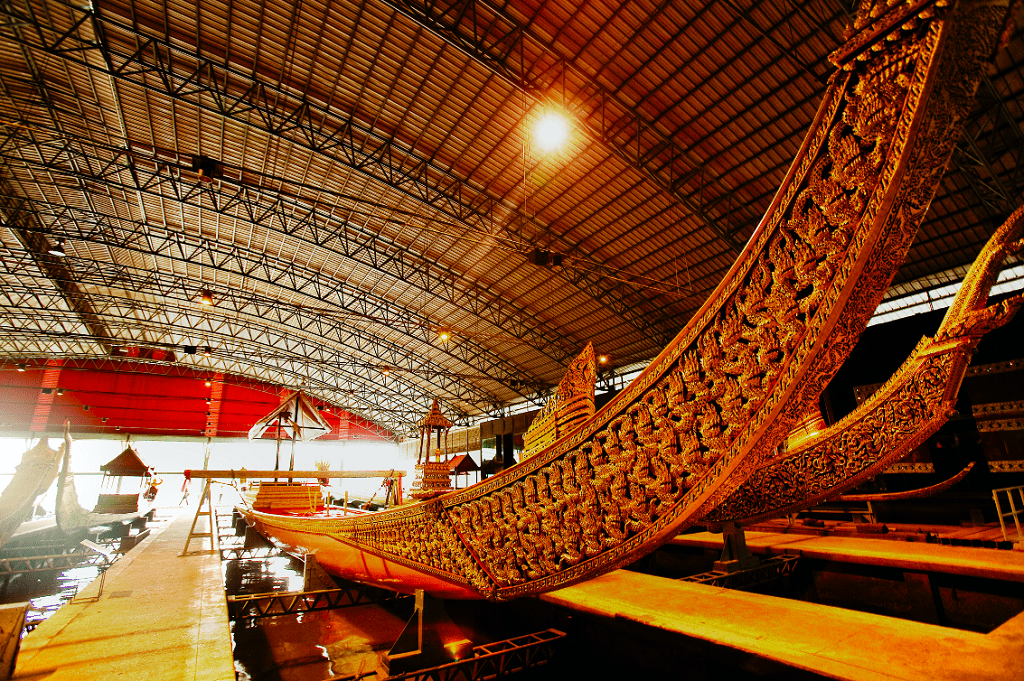 Royal Barges Museum in Bangkok, Thailand