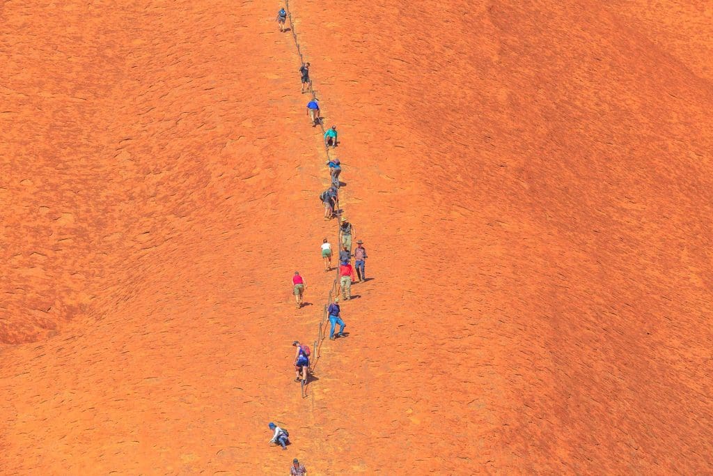 Uluru climbing ban