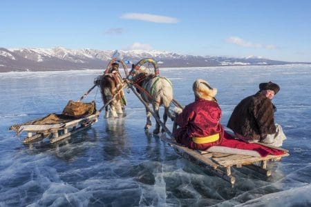 Frozen Wonders at Khovsgol Ice Festival Mongolia