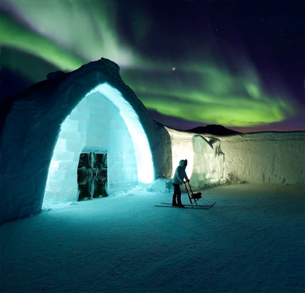 Aurora Swediah Lapland- Icehotel Ragnar TH Sigurdsson (1)