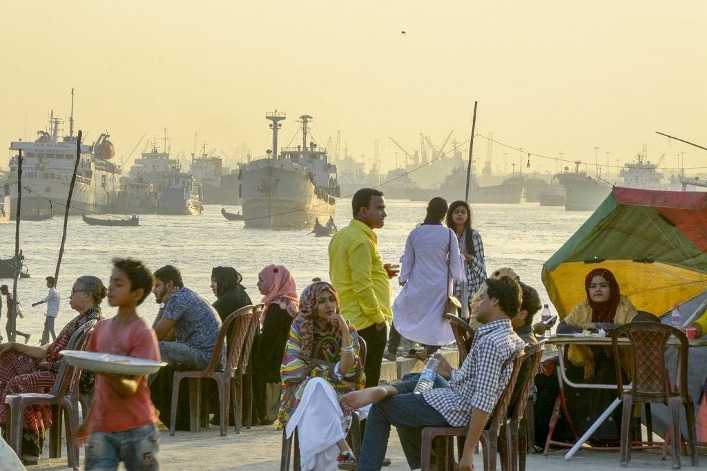 Chittagong waterfront