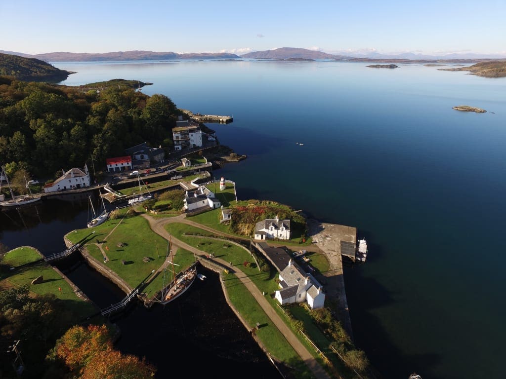 Crinan Hotel, Loch Crinan and Canal