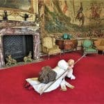 Maurizio Cattelan sculpture at Blenheim