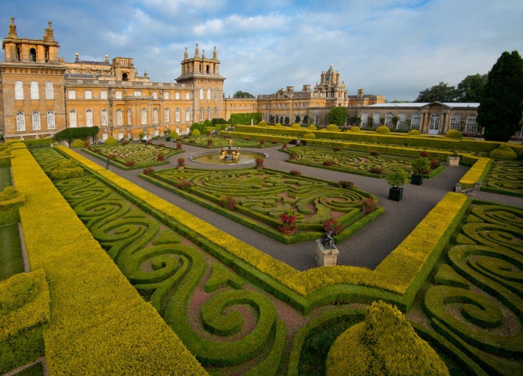 Italian Garden at Blenheim Palace