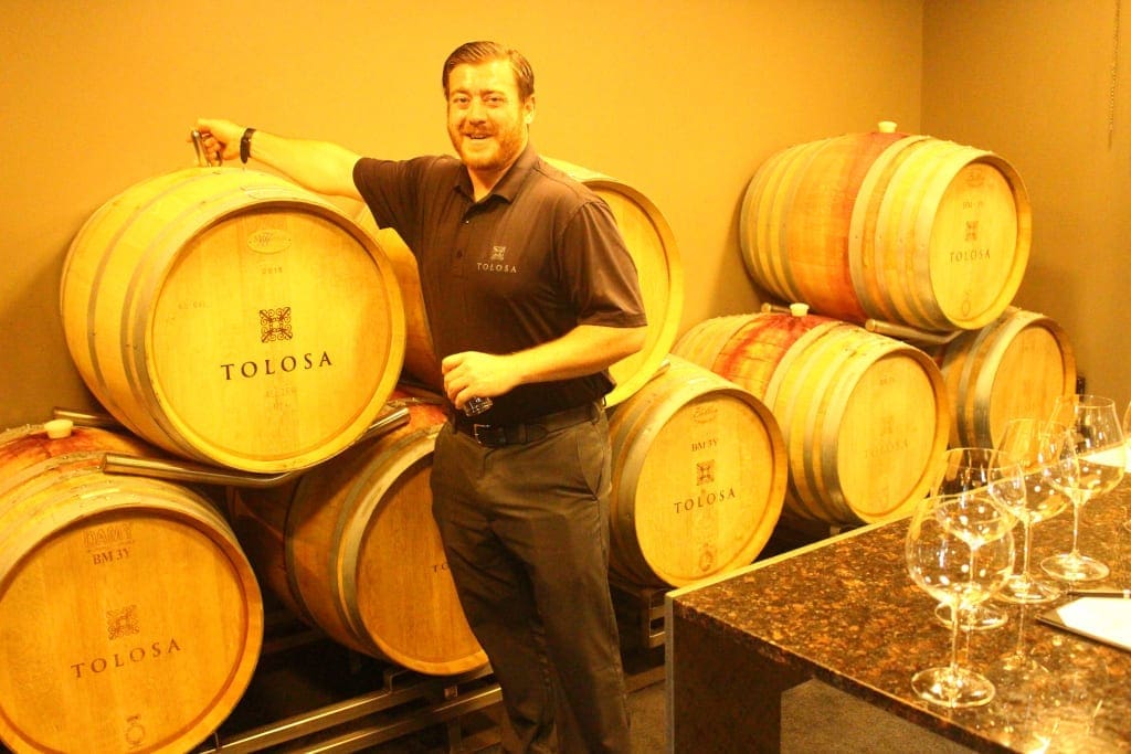 Justin Young Tolosa Winery