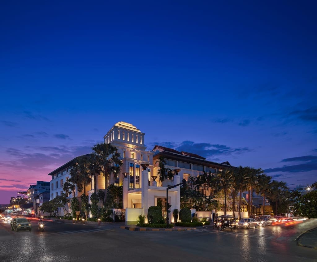 Park Hyatt Siem Reap at sunset