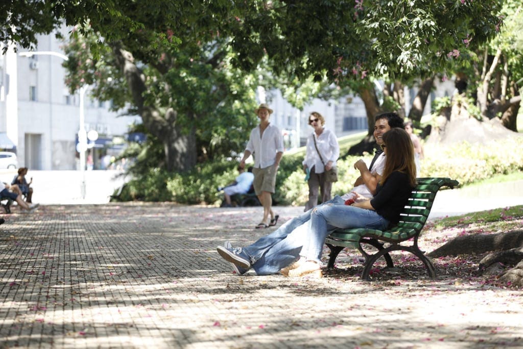 Take it easy in the Plaza San Martin, Buenos Aires