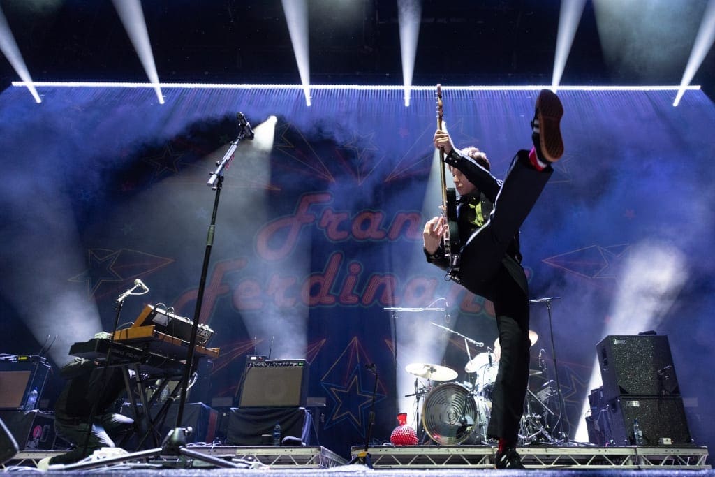 Franz Ferdinand in Concert in the Gardens, phot. Roberto Ricciuti
