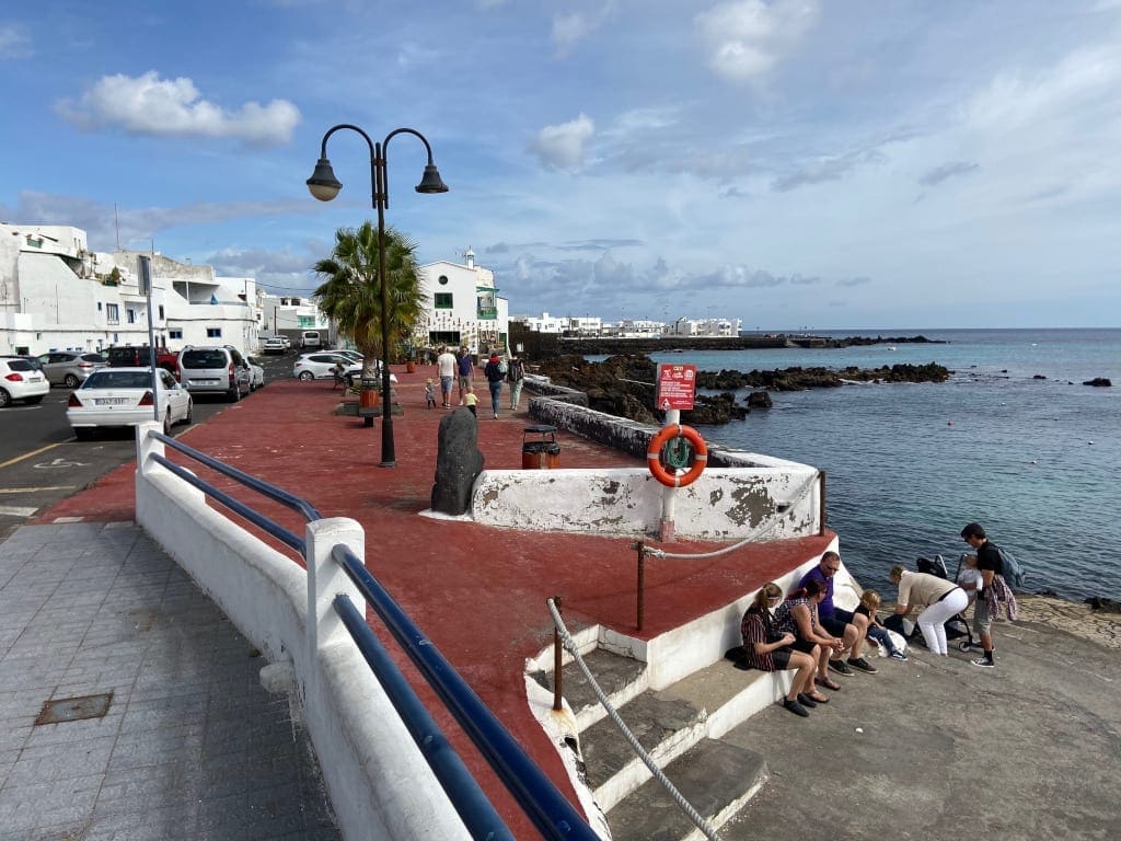 Bathing pool at Punta Mujeres