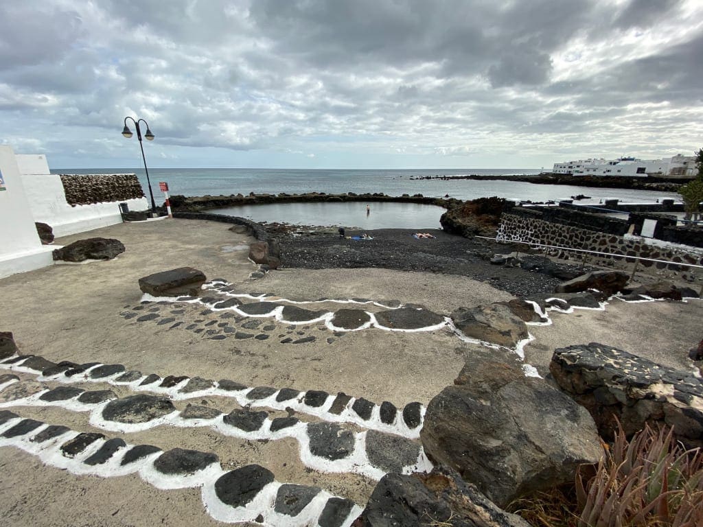 Rock pools in Punta Mujeres