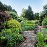 Beautiful gardens at The Eastbury hotel Sherborne