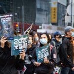 Hong Kong New Year's Day Protest March