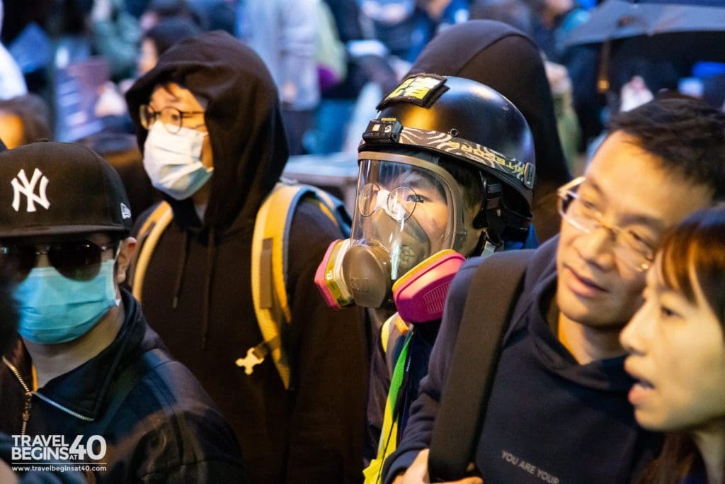Hong Kong New Year's Day Protest March