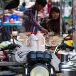 Street food in Mandalay, Myanmar