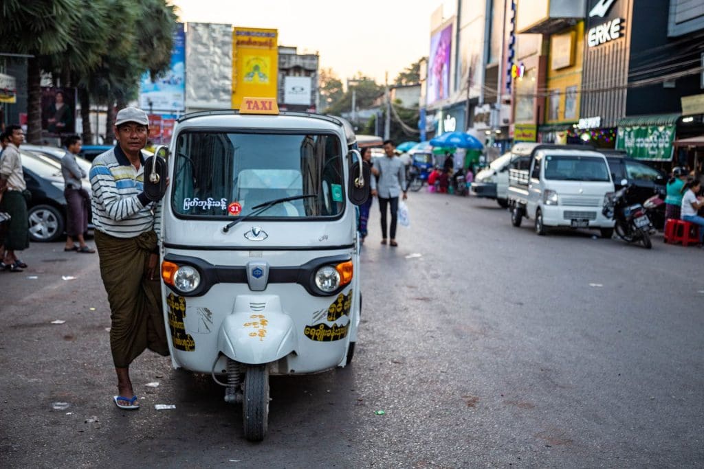 Streets of Mandalay, Myanmar