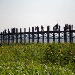 U Bein Bridge, Mandalay, Myanmar