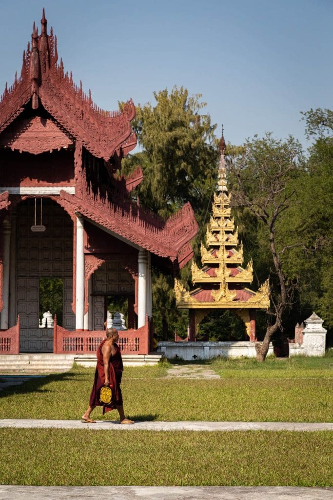Former Royal Palace, Mandalay Myanmar
