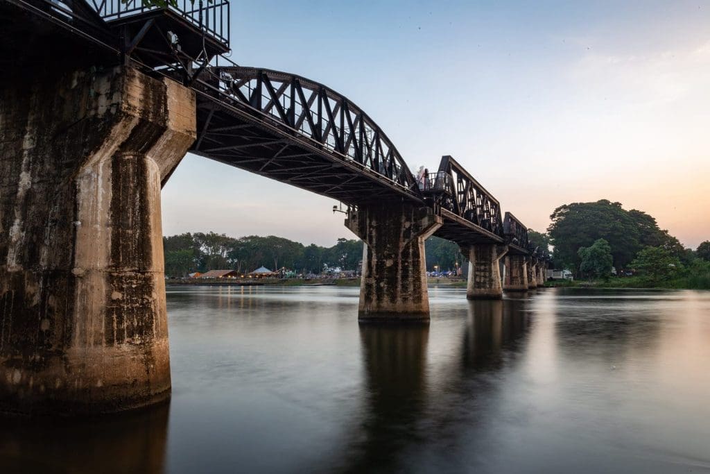 The Bridge Over the River Kwai, Kanchanaburi Thailand