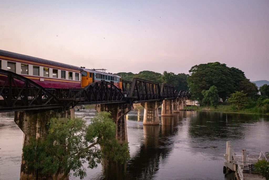 The Bridge Over the River Kwai, Kanchanaburi Thailand