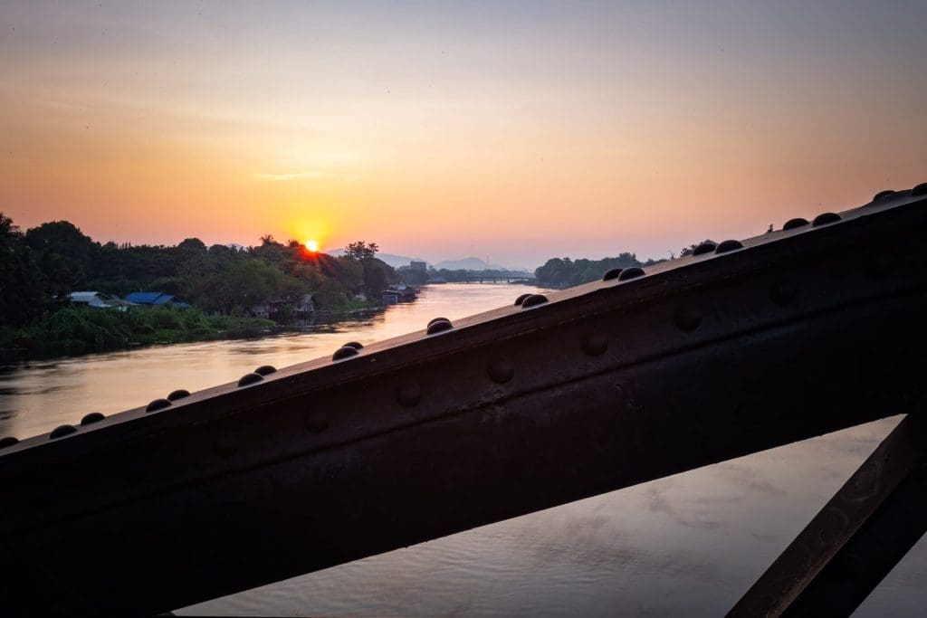The Bridge Over the River Kwai, Kanchanaburi Thailand
